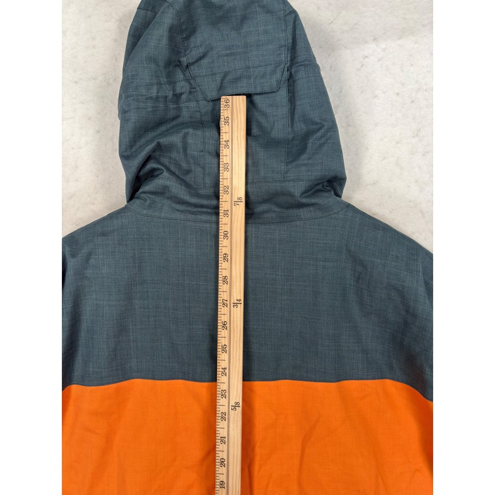 Foursquare Outerwear Mens Snowboard Jacket Large Colorblock Hooded Powder Skirt - Picture 14 of 15
